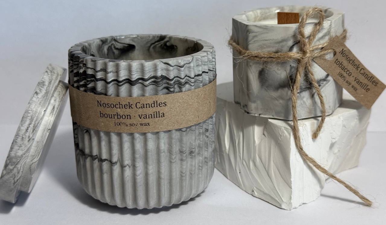 Свечи ручной работы «Nosochek Candles»
