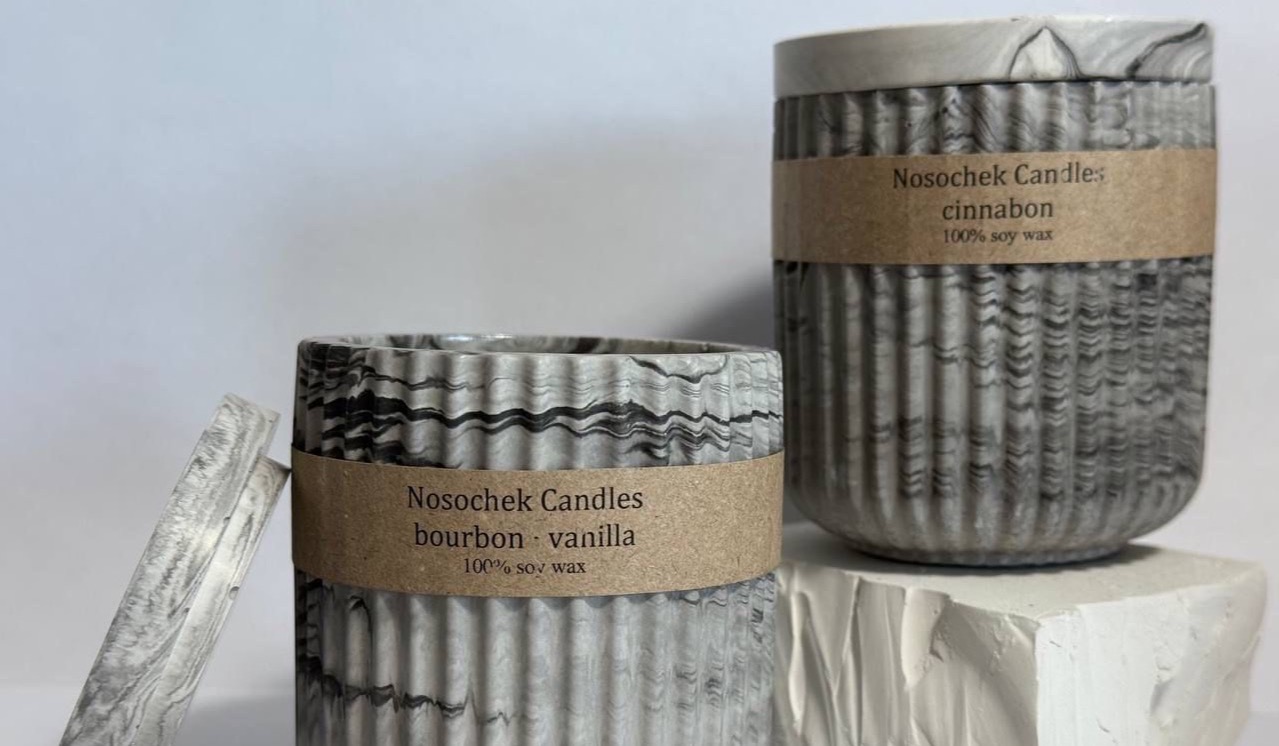 Свечи ручной работы «Nosochek Candles»